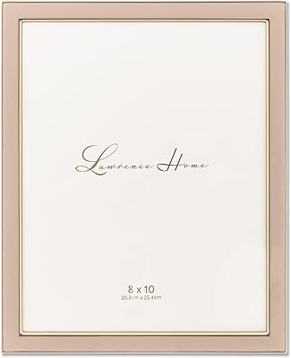 Photo Lawrence frame in polished enamel, 8 x 10, pink.. Nigeria's most diverse e-commerce platform delivers quality and affordability to your doorstep in 5-8 days.