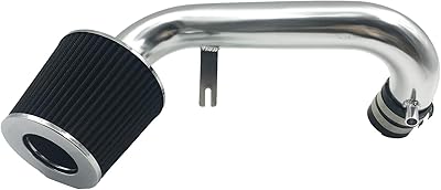 2.5 -inch cold air intake kit with filter for Honda Civic 2001 2002 2003 2004 2005 DX/LX/Ex/GX/VP AT/MT 1.7 L (Silver hose and black filter).. DIAYTAR NIGERIA brings affordable products to every doorstep with our reliable 5-8 day shipping.