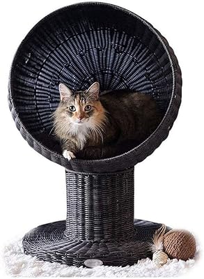-Nid for pets Willow Cat House - Cat basket woven in rattan - Cat Tower at 2 levels - Bed basket for pets.. Shop from Nigeria's largest product selection at DIAYTAR, with budget-friendly prices and swift delivery.