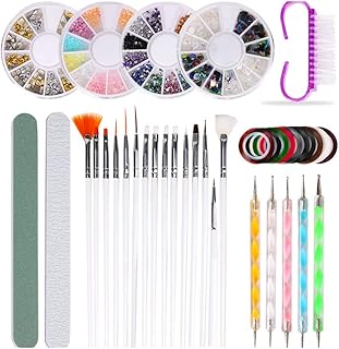 Denrize 10 pieces/set of Polishing pen nail brush polishing nail art tools together ribbon ribbon rifle glitter suki.. Everything you need is on DIAYTAR Nigeria — just a click away.