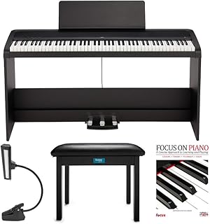 Korg B2SP 88 -keys digital piano with support + 3 pedals with Knox truss bench and Focal acoustic piano book (4 articles).. DIAYTAR NIGERIA: Your one-stop e-commerce destination with affordable prices and nationwide delivery in 5-8 days.