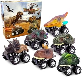 Amateur Pack Force Dinosaur Car Toy Set of 6 pieces for 3-5 years, 5-7 years old, T-Rex Dinosaur Toy Monster Truck Gift.. Looking for a deal? DIAYTAR Nigeria has thousands waiting for you.
