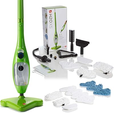 Steam mop H2O 5-in-1 Premium Edition of X5 (green).. DIAYTAR NIGERIA: Revolutionizing accessibility to quality products at budget-friendly prices across Nigeria.