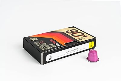 Aluminum coffee capsules of the United Arab Emirates compatible with Nespresso® Brazil - Aroma by Mim, 8 pieces.. DIAYTAR NIGERIA makes quality accessible to all with our affordable prices and quick delivery service.