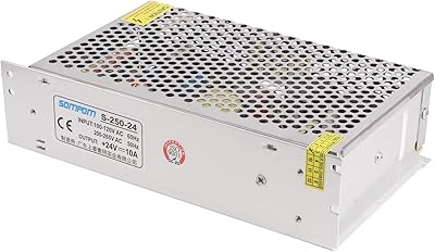 AC/DC adapter 24V 10A 240W DC, LED lamp converter driver, etc. (24V 10A).. DIAYTAR NIGERIA transforms online retail with unbeatable prices and consistent delivery timeframes.