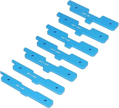 Set of height gauge blocks, light light durable gauge block kit for garden metal (blue).. Skip the traffic, shop online — DIAYTAR Nigeria brings it to you.