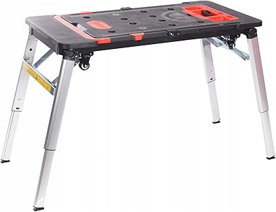WMC Tools - Adjustable and versatile portable work bench 7 in 1, car caterpillar, work platform, scaffolding, cart, devil for the house, store, garage.. Your complete shopping companion, DIAYTAR NIGERIA offers extensive selection delivered within the week.