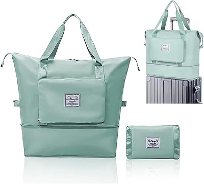 Large capacity foldable foldable travel tote bag, Light Light Foldable Foldable Foldable Portable Travel Take Take in Waterable Oxford, Light Green.. Shop everything from A to Z on DIAYTAR Nigeria — delivered nationwide.