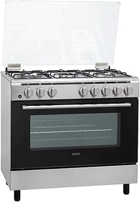 5 -burner vestel gas stove with oven and grill format.. With DIAYTAR Nigeria, you can browse through thousands of items at the best prices. Place your order today and receive it in less than a week.