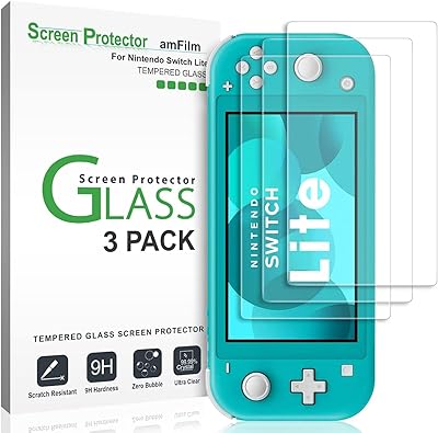 Nintendo Switch Lite screen protector (3), superior -tempered glass protection film for Nintendo Switch Lite (2019).. Fast, easy, and affordable — that’s shopping the DIAYTAR Nigeria way.