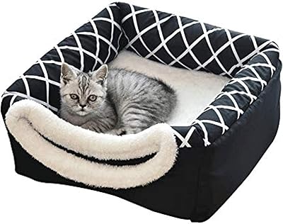Foldable chat bed and self-heating 2 in 1 for washable little cats suitable for cats.. Shop confidently with DIAYTAR NIGERIA's vast product range and budget-friendly nationwide shipping.