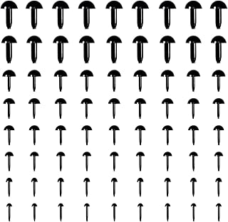 480 TOAOB pieces of black plastic safety 3mm in 3mm in.. Nigeria shops with DIAYTAR — wide selection, fast shipping, and great value.