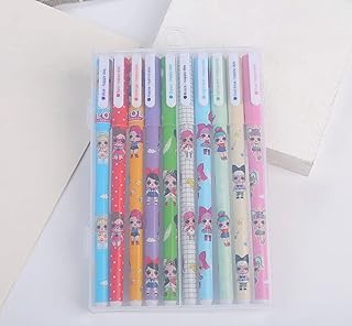 Toshine cute color pens for women, multicolored gel ink pens to write a diary, a newspaper, a roller ball for children, girls, children, students, adolescents, 10 pieces (0.5 mm).. Your favorite brands are just a click away on DIAYTAR Nigeria.