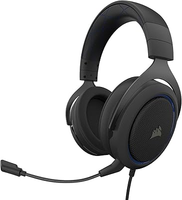 Stereo Crosser HS50 Pro helmet (adjustable heads in memory foam, light and removable antibruit microphone for PC, PlayStation 4, Xbox One and Switch Mobile) - Blue.. DIAYTAR NIGERIA brings the marketplace home to you with affordable prices and delivery in 5-8 days.