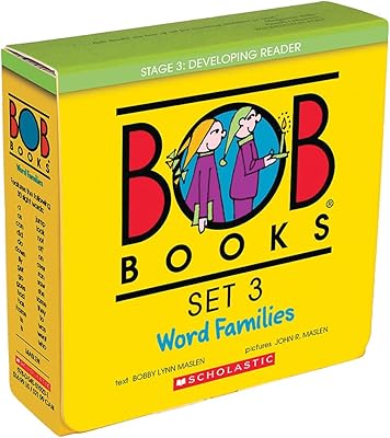 Bob Books - Word Families Phonics, 4 and over, maternal, first year (step 3: Developing reader).. No delays, no drama — just fast, affordable shopping with DIAYTAR Nigeria.