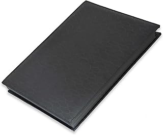 FIS signature book, Italian polyurethane cover with gift box, 18 sheets, size 240 mm x 340 mm, black from FSCL18BKD1.. DIAYTAR NIGERIA: Your affordable shopping destination with thousands of products delivered in days.