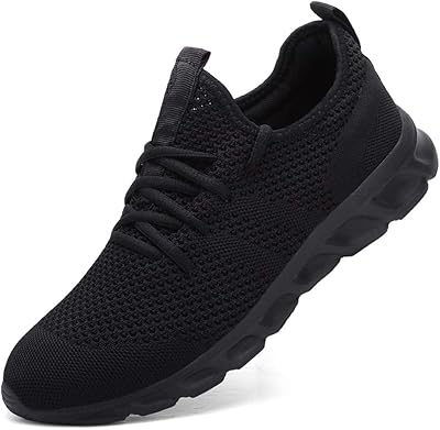 Damyuan walking shoes for women, tennis sports shoes, light racing shoes with relaxed lace, black, 40 eu.. Your ideal shopping partner, DIAYTAR NIGERIA offers extensive variety with reliable nationwide shipping.