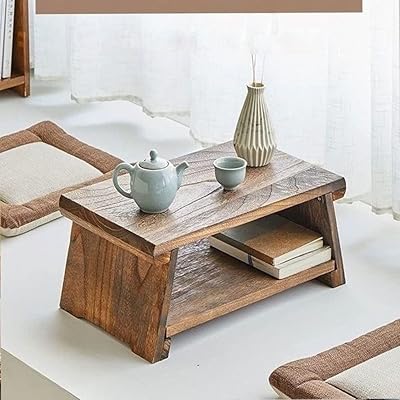 Modern folding coffee table in Japanese style C&C Home, size 50 x 30 x 20 cm.. DIAYTAR NIGERIA redefines convenience with our diverse marketplace and affordable nationwide shipping.