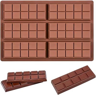 Silicone chocolate molds, rectangular molds for chocolate bars, silicone waxing molds, non -stick and BPA -free for hard candies, chocolate, gum, caramel, ganache, ice cubes, mini silicone molds.. Shop like never before with DIAYTAR NIGERIA's comprehensive marketplace and budget-friendly shipping.