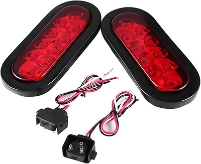 Car rear lights Kit of turn signals and sprayed red oval spurred lights for T-RU -K trailer, stove turn and water water back 2-room rear light Sanqaanan.. Nigeria's most loved e-commerce platform delivers affordable shopping solutions to your doorstep.