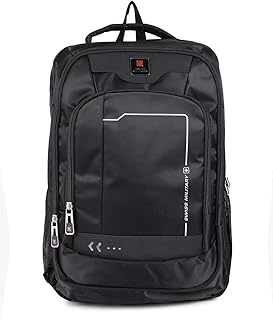 Swiss Military Glory 100 % nylon swiss backpack with integrated USB port and padded audio socket, adjustable straps, black.. Big savings, small wait times — shop now at DIAYTAR Nigeria.