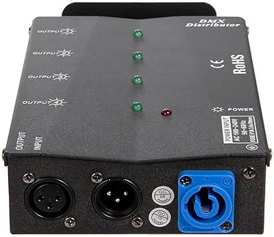 DMX Basse box distributor isolated 4 -way MFL with 3 -pin outputs.. No stress, no delays — DIAYTAR Nigeria is your trusted shopping partner.