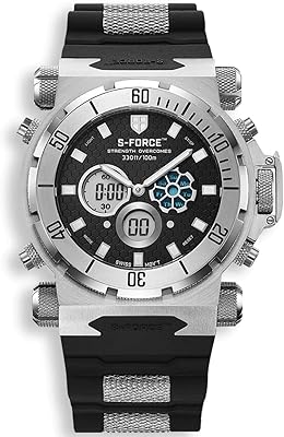 Original Swiss watch Chronos in 50 mm Stainless Stainless Sphorus - Elegant Surgical Quality 304L/316L - Water resistant to a depth of 100 meters, Bracelet.. DIAYTAR NIGERIA: Your one-stop e-commerce destination with affordable prices and nationwide delivery in 5-8 days.