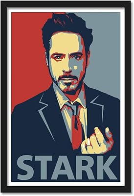 POSTER Good Hope Tony Stark Supervised for Room and Office (Multicolored, 10 x 13 inches).. DIAYTAR NIGERIA makes luxury accessible with our affordable prices and dependable delivery service.