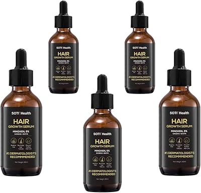 Soti Minoxidil 5% serum for hair growth and hair regrowth. Made in the United States! Recommended by dermatologists. Extra-panging formula in ginseng and biotin. (5 packages).. DIAYTAR NIGERIA: Bringing quality products to every Nigerian with affordable nationwide delivery.