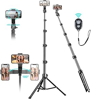 TECOM SELFIE WORK For mobile phone from 4.5 to 6.2 inches, extendable up to 160 cm, selfie pole on tripod with movable bluetooth support (160 cm).. DIAYTAR NIGERIA brings the nation's largest product catalog to your doorstep at prices you'll appreciate.