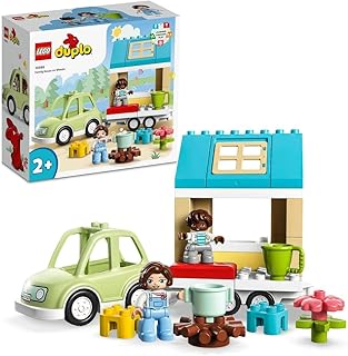 LEGO DUPLO TOWN 10986 The family house on wheels (31 pieces).. DIAYTAR NIGERIA redefines convenience with our vast product selection and swift nationwide delivery.