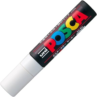 Pen marker united posa extra bold - white (pc17k.1).. Shop from anywhere in Nigeria with DIAYTAR's extensive selection and budget-friendly shipping options.