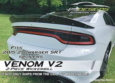 BS DESIGNS AILERON Whirlpool V2 2 Pieces Compatible with Models Charge SRT Hellcat 2015-2021 including Revnut.. DIAYTAR NIGERIA revolutionizes online shopping with competitive prices and reliable 5-8 day delivery.