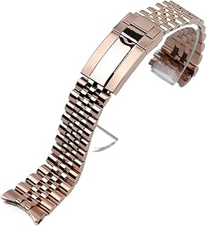 The stainless steel watch bracelets, silver and gold, 20 mm, replace the Rolex bracelet for the Datejust watch bracelet, submarine bracelet.. DIAYTAR NIGERIA: Where affordability meets variety, with thousands of products delivered in less than 8 days.