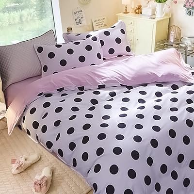 Potted dottage bedroom set, queen size, black polka dot printed motif on white bedding sets, reversible duvet covers united for children.. Experience shopping freedom with DIAYTAR NIGERIA's comprehensive platform and reliable shipping service.