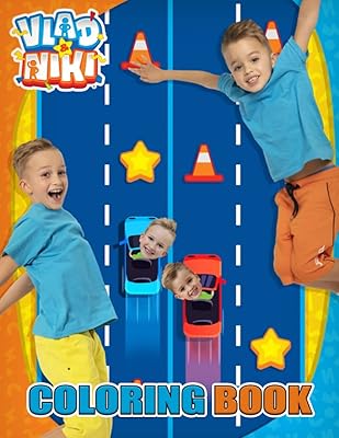 Vlad and Niki coloring book: a fabulous book for fans.. Your complete shopping companion, DIAYTAR NIGERIA offers extensive selection delivered within the week.