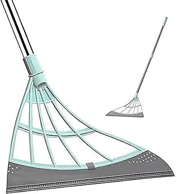 Multifunction magic broom with hook without a hole, 2 in 1 broom to dry the surface of the ground and easily remove the dirt and the hair, glass mop, for living room, kitchen and bathroom (26 cm).. DIAYTAR Nigeria: Discover more, spend less, and enjoy delivery within 5–8 days.