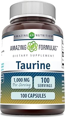100 Taurine capsules 1000 mg - Pharmaceutical quality - Antioxidant amino acid.. DIAYTAR NIGERIA: Redefining online shopping with unbeatable prices and consistent delivery times.