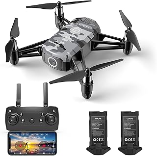 Drone HR for children with FPV HD 1080p camera, mini quadricopter for beginners with altitude maintenance, start -up/landing with a touch, drawing path, 2 modular batteries, remote -controlled toys, gifts for boys and girls.. DIAYTAR NIGERIA connects Nigerians with quality products at affordable prices, delivered in 5-8 days nationwide.