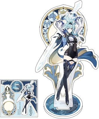 AIALA GENSHIN Impact Acrylic Support Double layer (Premium edition) 3 -piece Party ornaments Model Kit cut in Carton Toy Decoration Decoration Festure supplies for fans.. DIAYTAR NIGERIA: Where quality meets accessibility with affordable prices and prompt shipping.