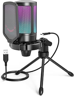 Viven game microphone for PC, USB podcast studio microphone with micro foot and mute button for PS4, PS5, Mac.. DIAYTAR NIGERIA: Bringing affordable shopping solutions with a diverse product catalog delivered nationwide.