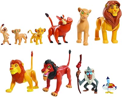 JB king lion lnn08000 set of figurines the lion king, nylon/a.. DIAYTAR NIGERIA delivers happiness in 5-8 days with our affordable and diverse product range.