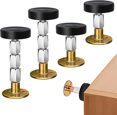 Set of 4 fixed bed frames adjustable threaded heads of anti-vibration wall biker bumper to avoid.. Shop from Nigeria's largest product selection at DIAYTAR, with budget-friendly prices and swift delivery.