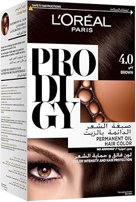 L'Oréal Paris Prodigy hair dye, 4.0 brown.. DIAYTAR NIGERIA delivers on our promise of variety, affordability, and prompt nationwide service.