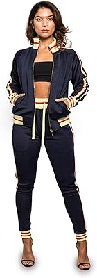 Set of Victorious two -piece sports clothes for women - Long sleeve sweatshirt and tracksuit pants.. Experience hassle-free shopping with DIAYTAR NIGERIA's user-friendly platform and prompt delivery service.
