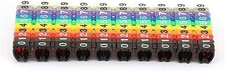 150 Type C colored cable markers and numbered label for wire from 2 to 7 mm (100 pieces KCM-6 mm).. Shop with ease at DIAYTAR NIGERIA and enjoy our extensive product range delivered at affordable rates.
