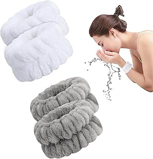 2 pairs of samo bracelets, microfiber face washing bracelets, anti-drop-down absorbent bracelets for girls preventing liquids from turning on the arms.. DIAYTAR NIGERIA puts thousands of products at your fingertips with affordable prices and delivery within a week.