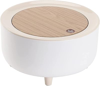Small trash can, pretty little trash with cover for desk, small plastic trash can for desk, coffee, makeup trash, office trash with high background (2l, white).. DIAYTAR NIGERIA: Transforming online retail with affordable prices and consistent 5-8 day nationwide delivery.