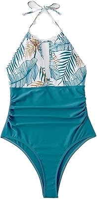 Yoiqi aerie swimsuit for women, swimsuit a piece swimsuit women print abdomen control triangle body beach xl swimsuit (size: xl).. Your digital marketplace solution, DIAYTAR NIGERIA delivers quality and value within the week.