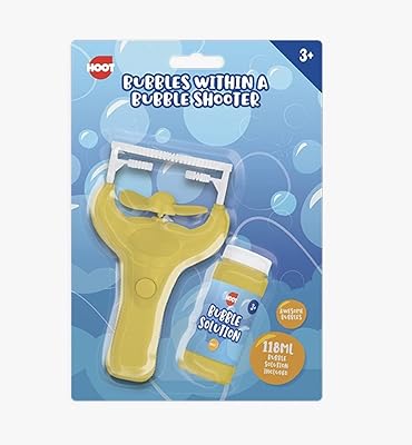 Children's bubbles | Bubble in a bubble shooting game | Bubble blaster | Garden games for children | festive bag fillers for children's party | Outdoor games for children | Gifts for girls and boys aged 3 and over - Package of 2 - Yellow.. DIAYTAR NIGERIA: Your trusted e-commerce partner with extensive product choices and affordable delivery.
